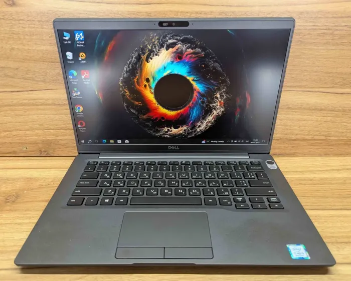 Ультрабук Dell Latitude 7400 / 14" (1920x1080) IPS / Intel Core i5-8365U (4 (8) ядра по 1.6 - 4.1 GHz) / 16 GB DDR4 / 512 GB SSD / Intel UHD Graphics / WebCam / TouchID / Windows 10 б/в - зображення 2