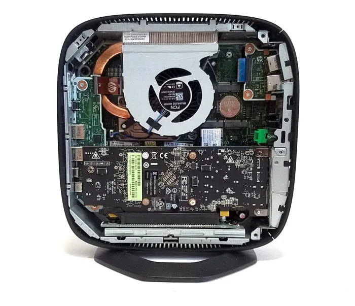 Неттоп HP t740 Thin Client USFF / AMD Ryzen V1756B (4 (8) ядра по 3.25 - 3.6 GHz) (аналог i7-7700T) / 8 GB DDR4 / 256 GB SSD M.2 / AMD Radeon Pro WX 3100, 4 GB GDDR5, 128-bit / Win 10 Pro б/в - зображення 4