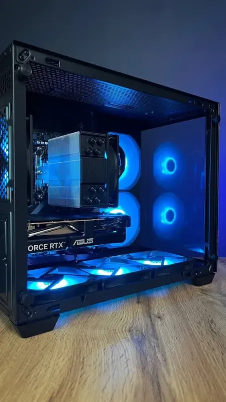 Збірка на замовлення: ігровий ПК AeroCool Dryft Mini Tower / AMD Ryzen 5 7500F (6 (12) ядер по 3,7 - 5,0 ГГц) / 32 ГБ DDR5 / 1000 ГБ SSD M.2 / nVidia GeForce RTX 5060, 8 ГБ GDDR7, 128-bit / 650 Вт - зображення 8