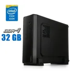 Робоча станція Vinga CS313B SFF / Intel Xeon E5-2695 v2 (12 (24) ядер 2.4 - 3.2 GHz) / 32 GB DDR3 / 240 GB SSD / Win 10 Pro б/в