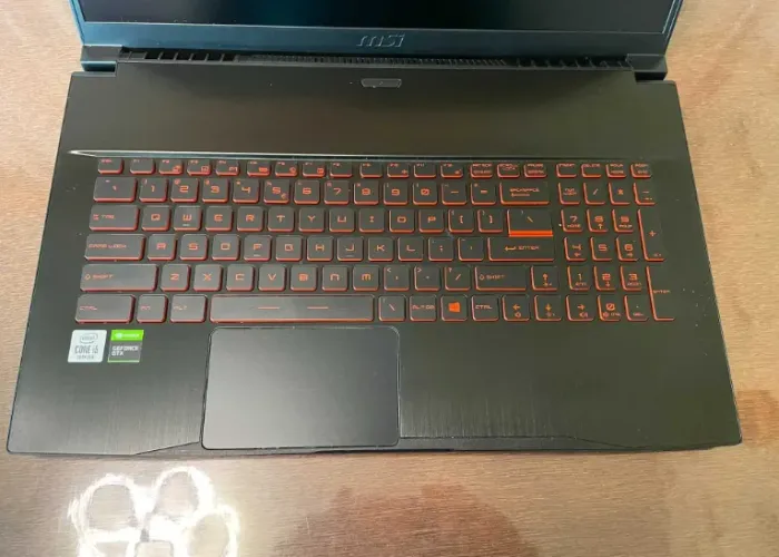 Ігровий ноутбук MSI GF75 Thin 10SC / 17.3" (1920x1080) IPS / Intel Core i5-10300H (4 (8) ядра по 2.5 - 4.5 GHz) / 16 GB DDR4 / 512 GB SSD / nVidia GeForce GTX 1650 Ti, 4 GB GDDR6, 128-bit / WebCam б/в - зображення 4