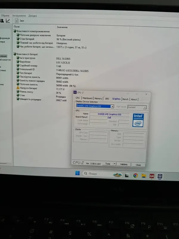 Ігровий ноутбук Dell XPS 15 7590 / 15.6" (3840x2160) IPS / Intel Core i7-9750H (6 (12) ядер по 2.6 - 4.5 GHz) / 32 GB DDR4 / 1000 GB SSD / nVidia GeForce GTX 1650, 4 GB GDDR5, 128-bit / WebCam б/в - зображення 7