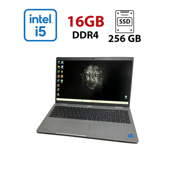 Ультрабук Б-клас Dell Precision 3560 / 15.6" (1920x1080) IPS / Intel Core i5-1135G7 (4 (8) ядра по 4.2 GHz) / 16 GB DDR4 / 256 GB SSD / Intel Iris Xe Graphics / WebCam б/в - зображення 1