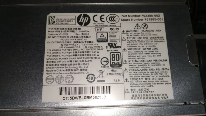 Комп'ютер HP ProDesk 600 G1 SFF / Intel Core i3-4170 (2 (4) ядра по 3.7 GHz) / 8 GB DDR3 / 500 GB HDD / Intel HD Graphics 4400 б/в - зображення 6