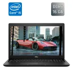 Ноутбук Dell Latitude 3500 / 15.6" (1920x1080) IPS / Intel Core i5-8265U (4 (8) ядра по 1.6 - 3.9 GHz) / 16 GB DDR4 / 512 GB SSD / Intel UHD Graphics 620 / WebCam / HDMI / Windows 10 б/в