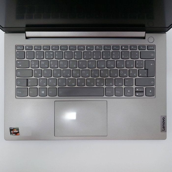 Ультрабук Lenovo ThinkBook 14 G2 / 14" (1920x1080) IPS / AMD Ryzen 7 Pro 4750U (8 (16) ядра по 1.7 - 4.1 GHz) / 16 GB DDR4 / 256 GB SSD / AMD Radeon RX Vega 7 / WebCam б/в - зображення 4
