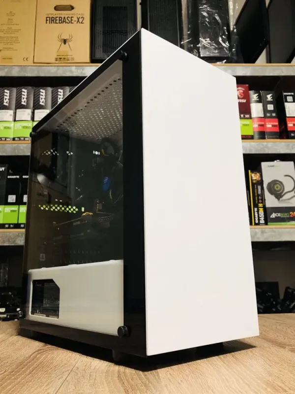 Ігровий ПК Nexus M Wite Tower / Intel Core i3-10100F (4 (8) ядра по 3.6 - 4.3 GHz) / 8 GB DDR4 / 120 GB SSD+500 GB HDD / nVidia GeForce GTX 1060, 3 GB GDDR5, 129-bit / 430W б/в - зображення 4