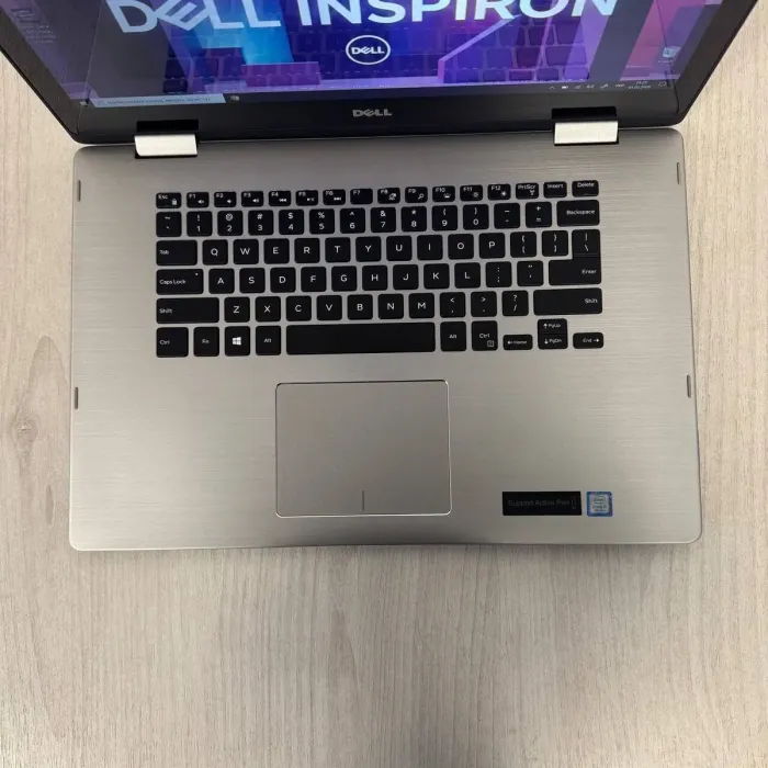 Ноутбук-трансформер Dell Inspiron 7579 x360 / 15.6" (1920x1080) IPS Touch / Intel Core i7-7500U (2 (4) ядра по 2.7 - 3.5 GHz) / 8 GB DDR4 / 256 GB SSD / Intel HD Graphics 620 / WebCam б/в - зображення 4