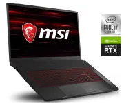 Ігровий ноутбук MSI GF75 Thin 10UEK / 15.6" (1920x1080) IPS / Intel Core i7-10750H (6 (12) ядер по 2.6 - 5.0 GHz) / 16 GB DDR4 / 512 GB SSD + 1000 GB HDD / nVidia GeForce RTX 3060, 6 GB GDDR6, 192-bit / WebCam б/в