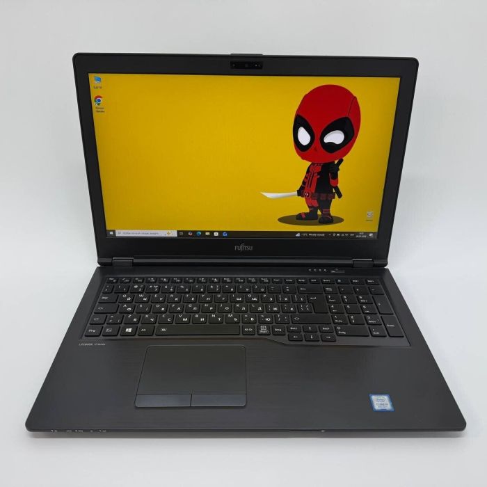 Ноутбук Fujitsu LifeBook U759 / 15.6" (1920x1080) IPS / Intel Core i5-8265U (4 (8) ядра по 1.6 - 3.9 GHz) / 8 GB DDR4 / 256 GB SSD / Intel UHD Graphics / WebCam б/в - зображення 3