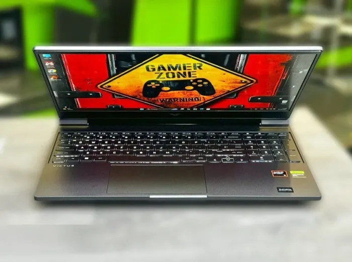 Ігровий ноутбук Б-клас HP Victus 15-fd2082wm / 15.6" (1920x1080) IPS / AMD Ryzen 5 8645HS (6 (12) ядер по 4.3 - 5.0 GHz) / 16 GB DDR5 / 512 GB SSD M.2 / nVidia GeForce RTX 4050, 6 GB GDDR6, 96-bit / WebCam / Win 11 Home б/в - зображення 7