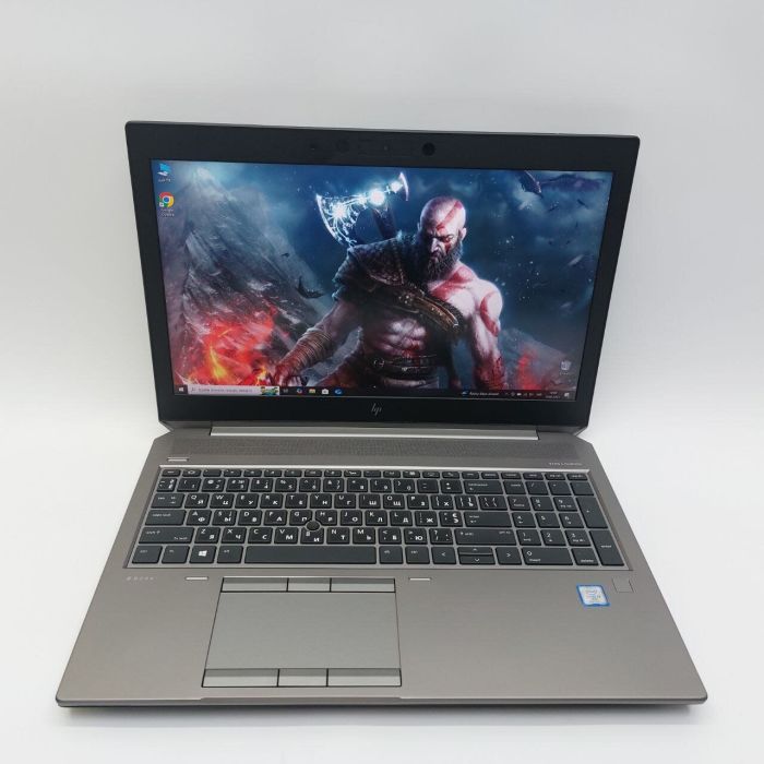 Мобільна робоча станція HP ZBook 15 G6 / 15.6" (1920x1080) IPS / Intel Core i9-9980HK (8 (16) ядер по 2.4 - 5.0 GHz) / 32 GB DDR4 / 512 GB SSD / nVidia Quadro T2000, 4 GB GDDR5, 128-bit / WebCam б/в - зображення 3