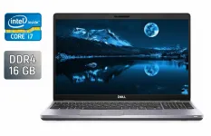 Мобільна робоча станція Dell Precision 3550 / 15.6" (1920x1080) IPS / Intel Core i7-10610U (4 (8) ядра по 1.8 - 4.9 GHz) / 16 GB DDR4 / 512 GB SSD / nVidia Quadro P520, 2 GB GDDR5, 64-bit / WebCam / Windows 11 б/в