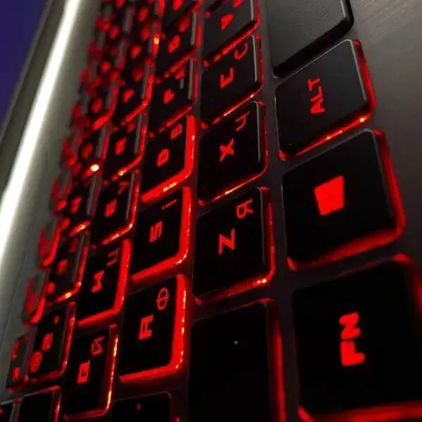 Ігровий ноутбук Asus ROG Strix GL702V / 17.3" (1920x1080) IPS / Intel Core i7-7700HQ (4 (8) ядра по 2.8 - 3.8 GHz) / 16 GB DDR4 / 512 GB SSD / nVidia GeForce GTX 1060, 6 GB GDDR5, 192-bit / WebCam / HDMI б/в - зображення 6