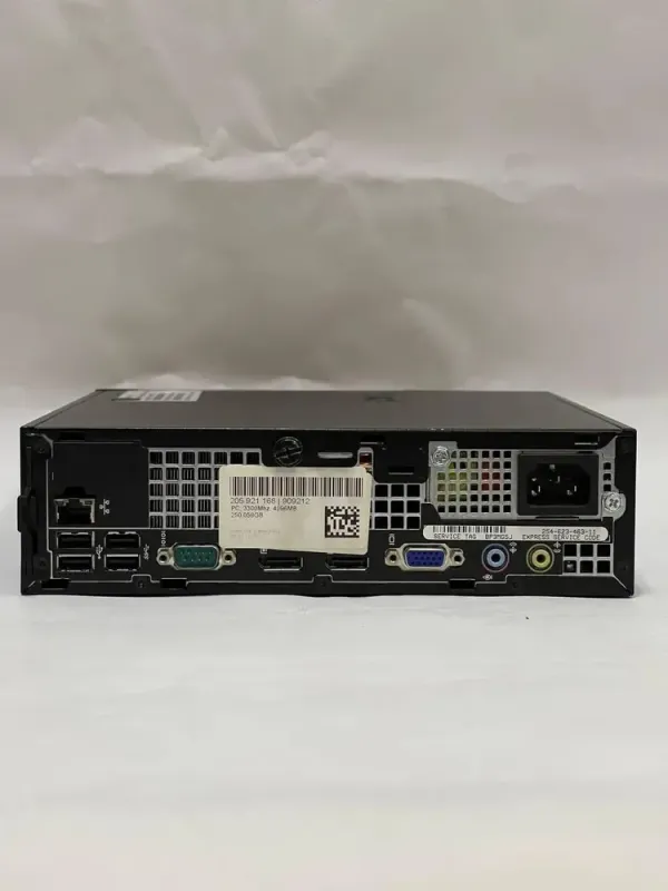 Комп'ютер Dell Optiplex 7010 SFF / Intel Core i3-3220 (2 (4) ядра по 3.3 GHz) / 8 GB DDR3 / 250 GB HDD / Intel HD Graphics 2500 / DVD-ROM б/в - зображення 6