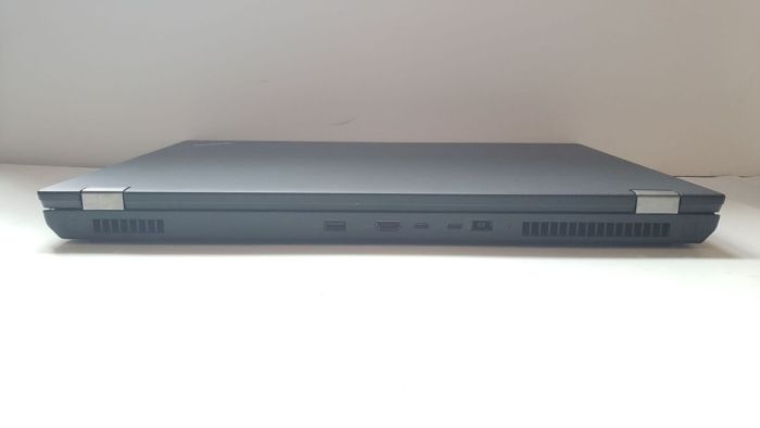 Мобільна робоча станція Lenovo ThinkPad P73 / 17.3" (1920x1080) IPS / Intel Core i7-9850H (6 (12) ядер по 2,6 - 4,6 ГГц) / 32 ГБ DDR4 / 128 ГБ SSD + 512 ГБ SSD + 750 ГБ HDD / nVidia Quadro T2000, 4 ГБ GDDR5, 128-біт / WebCam б/в - зображення 6