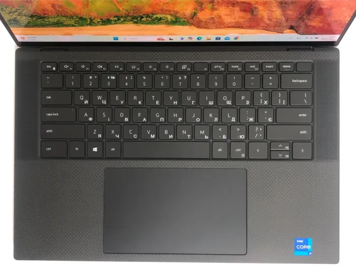 Ігровий ноутбук Dell XPS 15 9510 / 15.6" (3840x2400) IPS Touch / Intel Core i7-11800H (8 (16) ядер по 4.6 GHz) / 32 GB DDR4 / 1000 GB SSD / nVidia GeForce RTX 3050 Ti, 4 GB GDDR6, 128-bit / WebCam / Win 11 Pro б/в - зображення 9