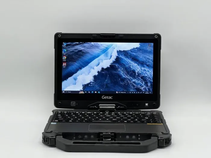 Захищений ноутбук-трансформер Б-клас Getac V110 G2 Rugged / 11.6" (1366x768) IPS Touch / Intel Core i5-5300U (2 (4) ядра по 2.3 - 2.9 GHz) / 8 GB DDR3 / 120 GB SSD / Intel HD Graphics 5500 / WebCam / HDMI / LTE б/в - зображення 2