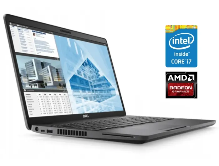 Ноутбук Б-клас Dell Precision 3540 / 15.6" (1366x768) TN / Intel Core i7-8665U (4 (8) ядра по 1.9 - 4.8 GHz) / 8 GB DDR4 / 128 GB SSD NVMe / AMD Radeon Pro WX 2100, 2 GB GDDR5, 64-bit / WebCam б/в - изображение 1