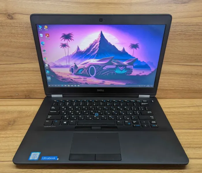 Ультрабук Dell Latitude E7470 / 14" (1600x900) TN / Intel Core i5-6300U (2 (4) ядра по 2.4 - 3.0 GHz) / 8 GB DDR4 / 240 GB SSD / Intel HD Graphics 520 / HDMI / WebCam / Windows 10 б/в - зображення 2