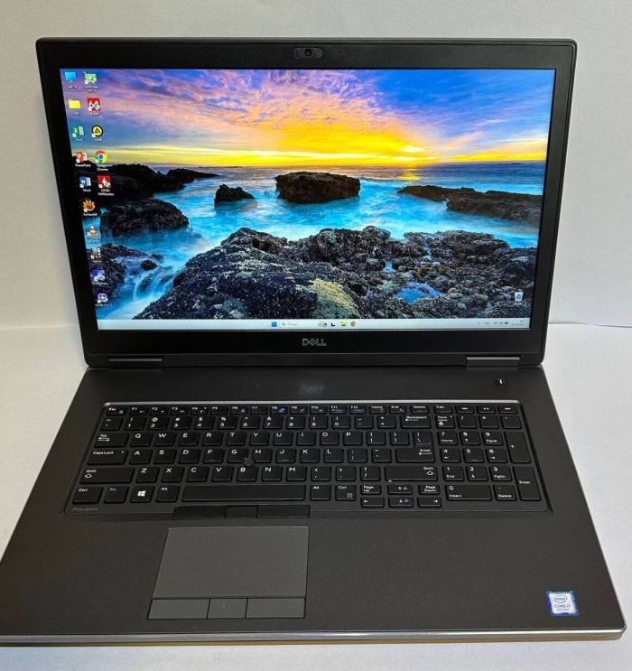 Мобільна робоча станція Dell Precision 7740 / 17,3" (1920x1080) IPS / Intel Core i7-9750H (6 (12) ядер по 2,6 - 4,5 ГГц) / 64 ГБ DDR4 / 1000 ГБ SSD / nVidia Quadro RTX 4000, 8 ГБ GDDR6, 256-біт / HDMI / WebCam б/в - зображення 2