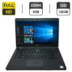 Ультрабук Б-клас Dell Latitude 5480 / 14" (1920x1080) TN / Intel Core i5-6300U (2 (4) ядра по 2.4 - 3.0 GHz) / 8 GB DDR4 / 128 GB SSD / Intel HD Graphic 520 / WebCam / HDMI б/в