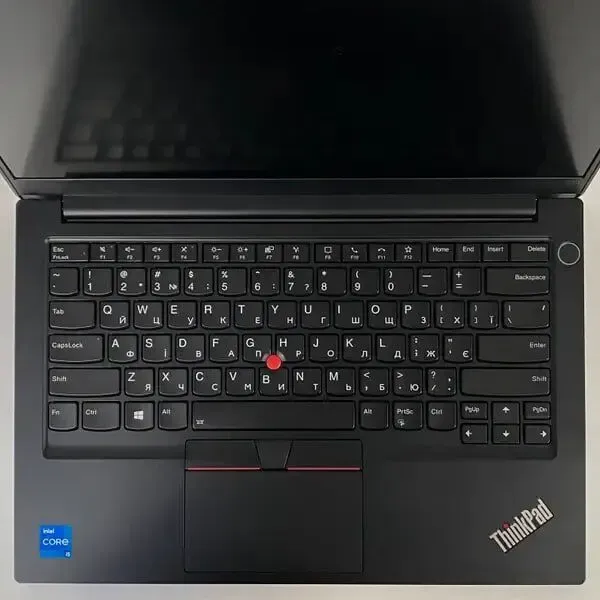 Ноутбук Б-клас Lenovo ThinkPad E14 Gen 2 / 14" (1920x1080) IPS / Intel Core i5-1135G7 (4 (8) ядра по 4.2 GHz) / 16 GB DDR4 / 512 GB SSD / Intel Iris Xe Graphics / WebCam / HDMI б/в - зображення 3