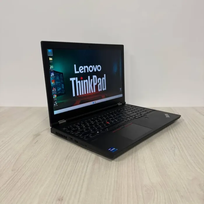 Мобільна робоча станція Lenovo ThinkPad P15 Gen 2 / 15,6" (1920x1080) IPS / Intel Core i7-11800H (8 (16) ядер по 2,3 - 4,6 ГГц) / 32 ГБ DDR4 / 1000 ГБ SSD NVMe / nVidia RTX A4000, 8 ГБ GDDR6, 256-біт / WebCam б/в - зображення 4