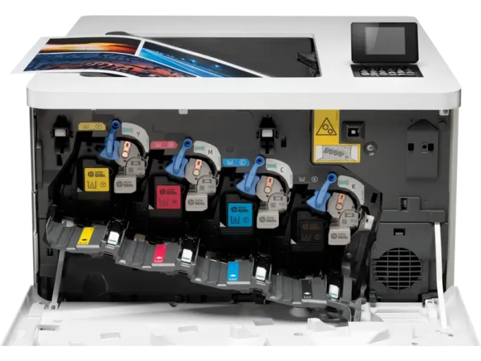 Принтер HP Color LaserJet Enterprise M751dn / Лазерний кольоровий друк / 1200x1200 dpi / A3 / 40 стор/хв / Ethernet, USB 2.0 / Дуплекс б/в - зображення 5