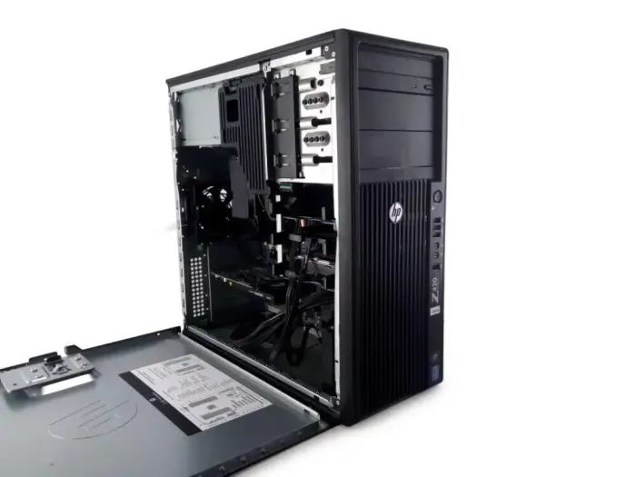 Робоча станція HP Z420 Workstation Tower / Intel Xeon E5-2630L (6 (12) ядер по 2.0 - 2.5 GHz) / 16 GB DDR3 / 240 GB SSD + 500 GB HDD / nVidia Quadro 2000D, 2 GB GDDR5, 128-bit / DVD-RW б/в - зображення 4
