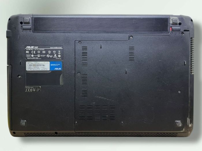 Ноутбук Б-клас Asus X52F / 15.6" (1366x768) TN / Intel Core i5-460M (2 (4) ядра по 2.53 - 2.8 GHz) / 4 GB DDR3 / 120 GB SSD / Intel HD Graphics / WebCam б/в - зображення 6