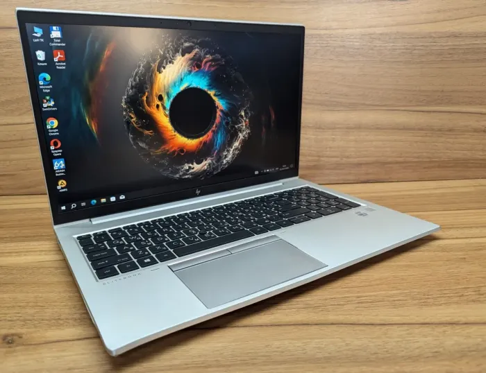 Ультрабук Б-клас HP EliteBook 850 G7 / 15.6" (1920x1080) IPS / Intel Core i5-10210U (4 (8) ядра по 1.6 - 4.2 GHz) / 16 GB DDR4 / 512 GB SSD / Intel UHD Graphics / Fingerprint / WebCam / Windows 10 б/в - зображення 5