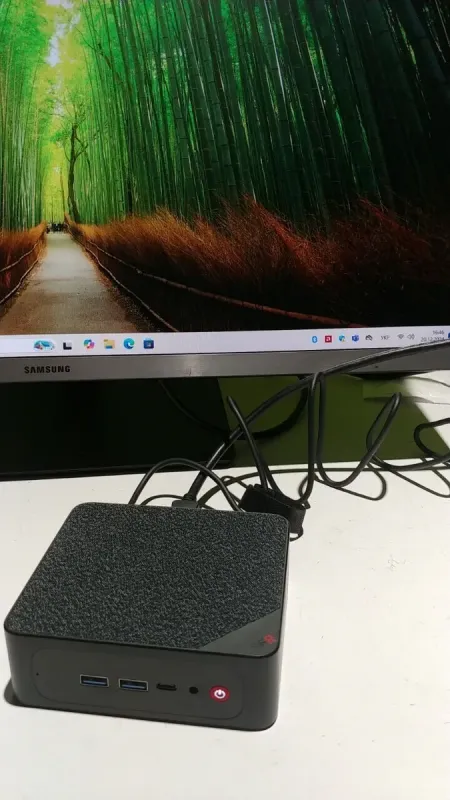 Неттоп Beelink SER5 MAX USFF / AMD Ryzen 7 5800H (8 (16) ядер по 3.2 - 4.4 GHz) / 16 GB DDR4 / 240 GB SSD / AMD Radeon RX Vega 8 Graphics / USB 3.1 / Wi-Fi / Bluetooth / Блок живлення в комплекті б/в - зображення 4