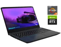 Ігровий ноутбук Б-клас Lenovo IdeaPad Gaming 3 15ACH6 / 15.6" (1920x1080) IPS / AMD Ryzen 5 5500H (4 (8) ядра по 3.3 - 4.2 GHz) / 16 GB DDR4 / 512 GB SSD NVMe / nVidia GeForce RTX 2050, 4 GB GDDR6, 64-bit / WebCam б/в