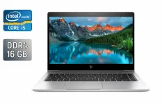 Ультрабук HP EliteBook 840 G5 / 14" (1920x1080) IPS / Intel Core i5-7200U (2 (4) ядра по 2.5 - 3.1 GHz) / 16 GB DDR4 / 512 GB SSD / Intel UHD Graphics 620 / WebCam / Fingerprint / Windows 10 б/в