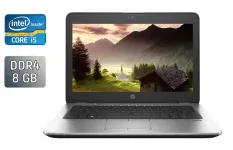 Нетбук HP EliteBook 820 G3 / 12.5" (1920x1080) IPS / Intel Core i5-6300U (2 (4) ядра по 2.4 - 3.0 GHz) / 8 GB DDR4 / 240 GB SSD / Intel HD Graphics 520 / TouchID / WebCam / Windows 10 б/в