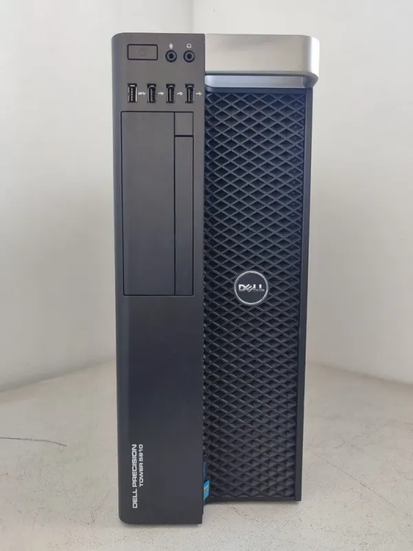 Робоча станція Dell Precision 5810 Workstation Tower / Intel Xeon E5-2697 v3 (14 (28) ядер по 2.6 - 3.5 GHz) / 32 GB DDR4 / 240 GB SSD / nVidia Quadro P1000, 4 GB GDDR5, 128-bit б/в - зображення 2
