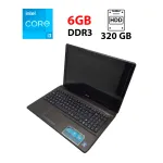 Ноутбук Asus K52 / 15.6" (1366x768) TN / Intel Core i3-350M (2 (4) ядра по 2.26 GHz) / 6 GB DDR3 / 320 GB HDD / AMD Radeon HD 5400 / WebCam б/в