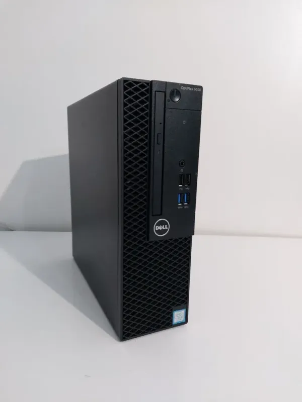 Комплект: Dell OptiPlex 3050 SFF / Intel Core i5-7400T (4 ядра по 2,4 - 3,0 ГГц) / 16 ГБ DDR4 / 128 ГБ SSD M.2 + 512 ГБ SSD / Intel HD Graphics 630 / DVD-ROM + Монітор LG 24MB37PM-B / 24" (1920x1080) IPS б/в - зображення 3