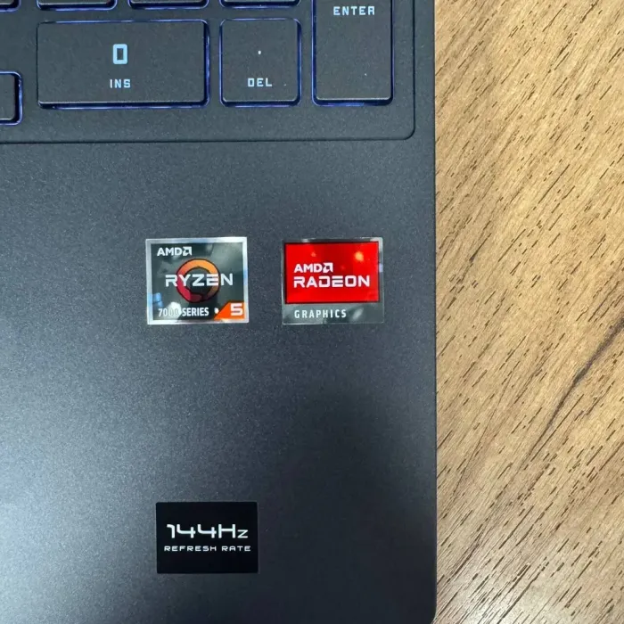 Ігровий ноутбук HP Victus 15-fb2063dx / 15.6" (1920x1080) IPS / AMD Ryzen 5 7535HS (6 (12) ядер по 3.3 - 4.55 GHz) / 8 GB DDR5 / 512 GB SSD / AMD Radeon RX 6550M, 4 GB GDDR6, 64-bit / WebCam б/в - зображення 9