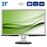 Монітор Philips 273P3L / 27" (1920x1080) TN / VGA, DVI, HDMI, Audio / Вбудовані колонки 2x 2W б/в