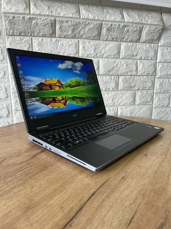 Мобільна робоча станція Dell Precision 7540 / 15.6" (1920x1080) IPS / Intel Core i5-9400H (4 (8) ядра по 2.5 - 4.3 GHz) / 32 GB DDR4 / 256 GB SSD / nVidia Quadro T2000, 4 GB GDDR5, 128-bit / WebCam б/в - зображення 4