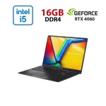 Ігровий ноутбук Asus Vivobook 16X K3605ZV / 16" (1920x1080) IPS / Intel Core i5-12450H (8 (12) ядер по 3,3 - 4,3 ГГц) / 16 ГБ DDR4 / 960 ГБ SSD / nVidia GeForce RTX 4060, 8 ГБ GDDR6, 128-біт / WebCamб/в