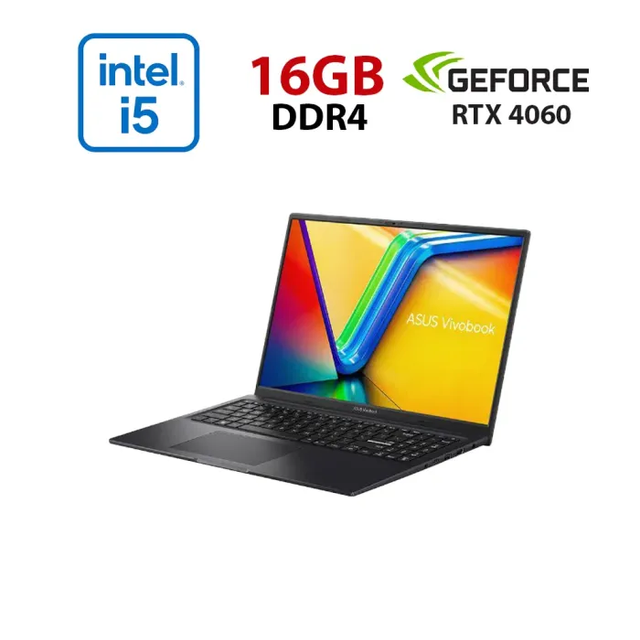 Ігровий ноутбук Asus Vivobook 16X K3605ZV / 16" (1920x1080) IPS / Intel Core i5-12450H (8 (12) ядер по 3,3 - 4,3 ГГц) / 16 ГБ DDR4 / 960 ГБ SSD / nVidia GeForce RTX 4060, 8 ГБ GDDR6, 128-біт / WebCamб/в - зображення 1