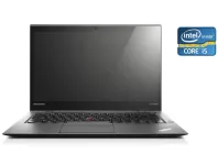 Ультрабук Lenovo ThinkPad X1 Carbon / 14" (1600x900) IPS / Intel Core i5-4200U (2 (4) ядра по 1.6 - 2.6 GHz) / 4 GB DDR3 / 128 GB SSD / Intel HD Graphics 4400 / WebCam / Win 10 Pro б/в