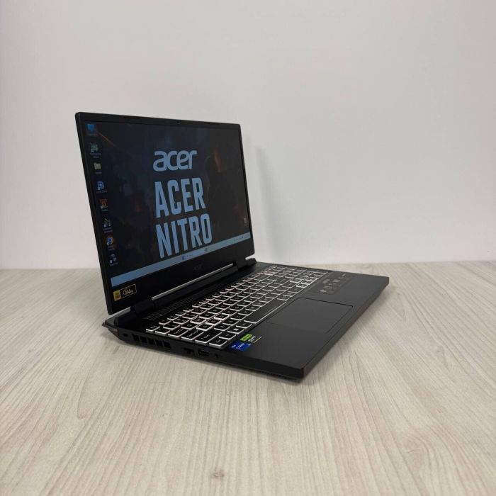 Ігровий ноутбук Acer Nitro 5 AN515-58 / 15.6" (1920x1080) IPS / Intel Core i5-12500H (12 (16) ядер по 3,3 - 4,5 ГГц) / 16 ГБ DDR5 / 512 ГБ SSD NVMe / nVidia GeForce RTX 4050, 6 ГБ GDDR6, 96-біт / WebCam б/в - зображення 4