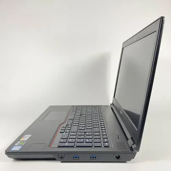 Мобильная рабочая станция Б-клас Fujitsu Celsius H780 / 15.6" (1920x1080) IPS / Intel Core i7-8750H (6 (12) ядер по 2.2 - 4.1 GHz) / 16 GB DDR4 / 512 GB SSD / nVidia Quadro P600, 4 GB GDDR5, 128-bit / HDMI / WebCam / VGA б/в - зображення 6