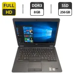 Ноутбук Б-клас Dell Latitude E7440 / 14" (1920x1080) IPS / Intel Core i5-4310U (2 (4) ядра по 2.0 - 3.0 GHz) / 8 GB DDR3 / 256 GB SSD / Intel HD Graphics 4400 / WebCam б/в
