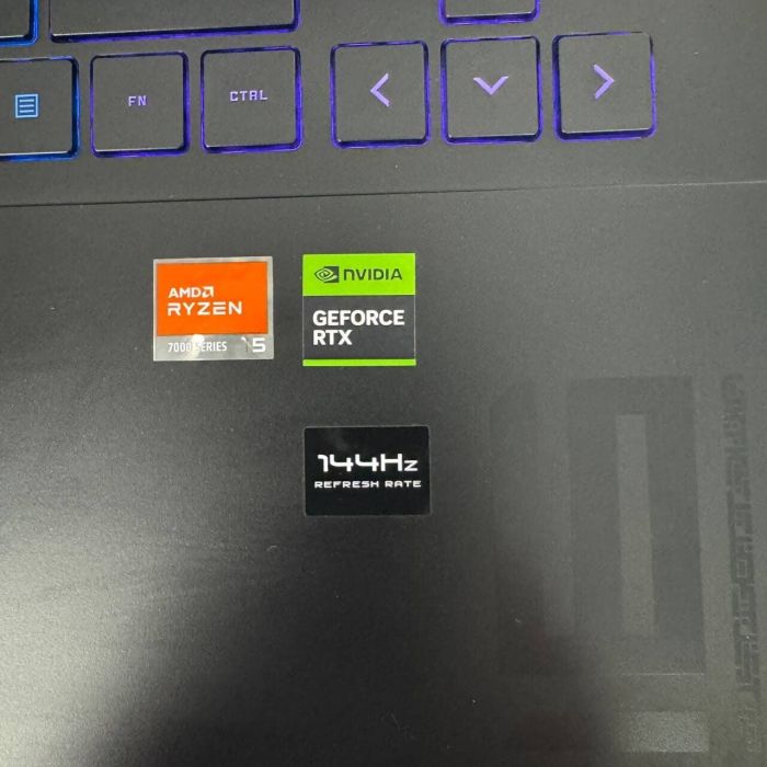 Ігровий ноутбук HP Omen 16z-xd000 / 16.0" (1920x1080) IPS / AMD Ryzen 5 7640HS (6 (12) ядра по 4,3 - 5,0 ГГц) / 16 ГБ DDR5 / 512 ГБ SSD / nVidia GeForce RTX 4050, 6 ГБ GDDR6, 96-біт / WebCam б/в - изображение 4