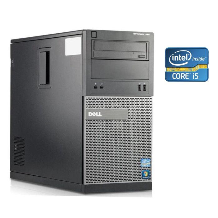 ПК Dell OptiPlex 390 Tower / Intel Core i5-2400 (4 ядра по 3.1 - 3.4 GHz) / 4 GB DDR3 / 500 GB HDD / Intel HD Graphics 2000 б/в - зображення 1